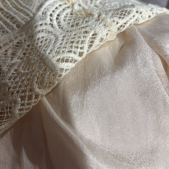 Altar'd State Lace Crochet Boho Glam Maxi Dress Womens Size S Romantic Coquette - Picture 11 of 11